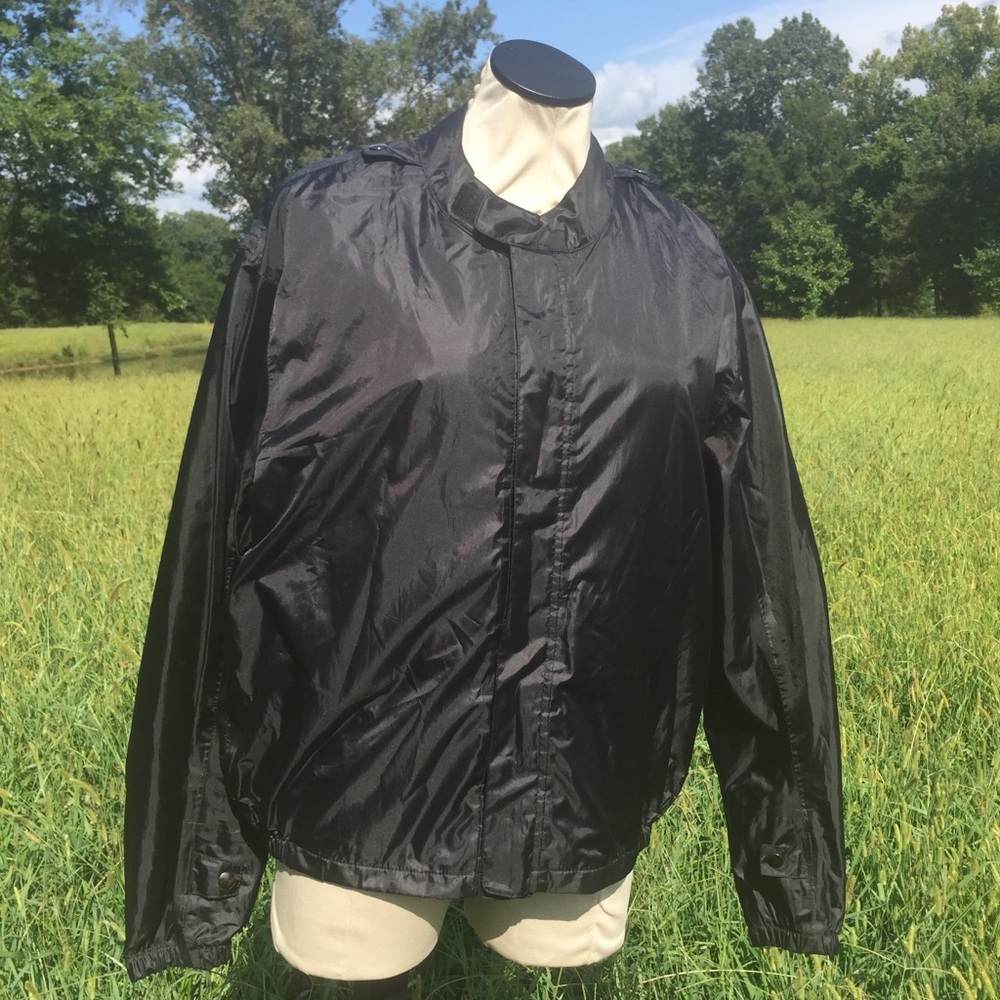 Harley Davidson Womens Windbreaker Jacket Sz L - Picture 1 of 6